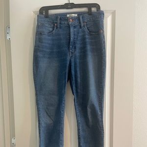 Madewell Curvy Highrise Skinny Jean